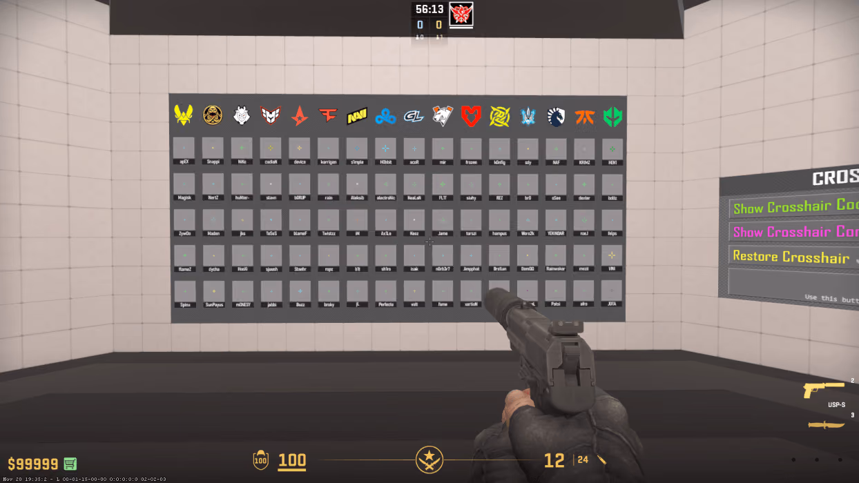 Как отключить прицел в CS2 — консольные команды и настройки интерфейса